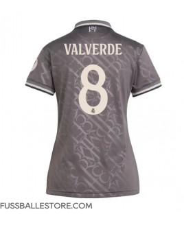 Günstige Real Madrid Federico Valverde #8 3rd trikot Damen 2024-25 Kurzarm